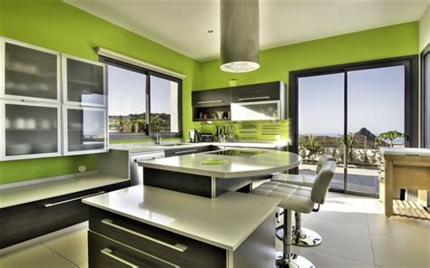 Download wallpapers modern kitchen design, green kitchen ... Browse through our collection of modern kitchen images and stock photos.