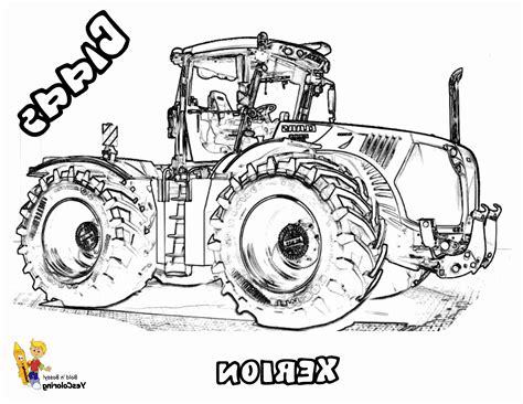 Coloriage Tracteur Claas Luxe Stock Coloriage De Tracteur Claas à Imprimer Coloriage