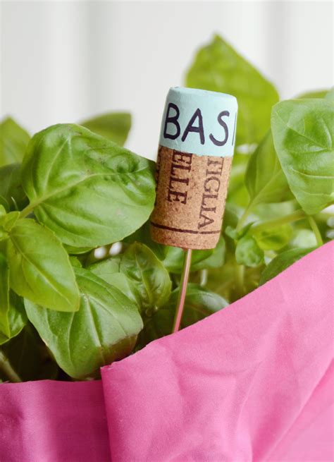 Diy Wine Cork Plant Markers By Faith Provencher Of