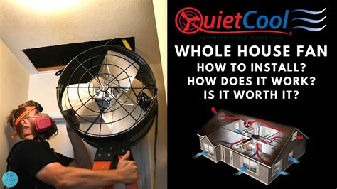 A whole house fan can be a smart cooling option for the home. Whole House Fan Install & How Well Does It Work? - YouTube