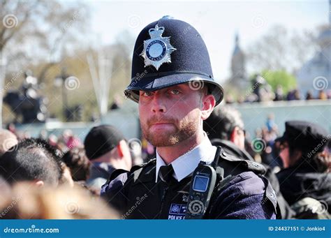 Portrait Of British Police Officer Editorial Photo Image Of Person