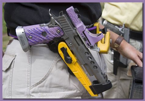 Ipsc Unlimited Race Gun Used By A Female Competitor The Gun