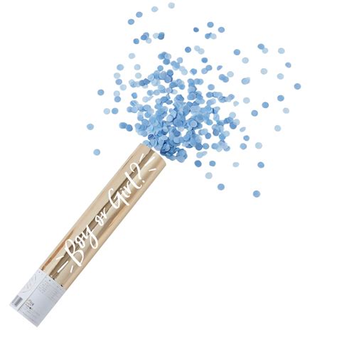 Confetti Cannon Shooter Large Blue Oh Baby Uk