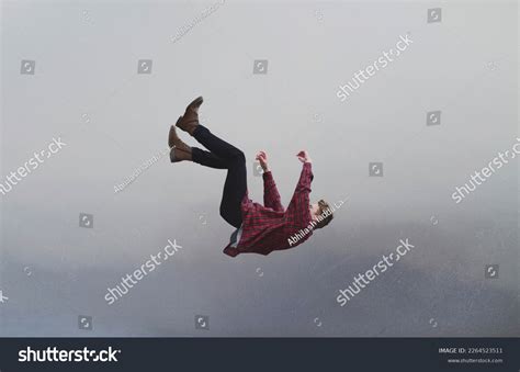 Person Falling From The Sky