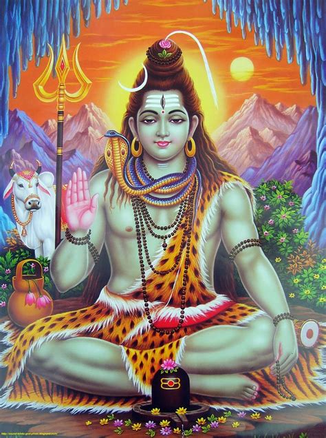 Sound Hindu God Photo Shiva Mangalashtakam