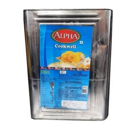 Adani Wilmar Mono Saturated Alpha Cookwell Vanaspati 15kg Packaging