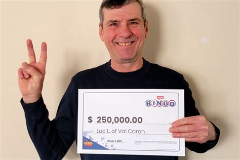 Val Caron Man Wins 250k Playing Instant Bingo Sudbury News