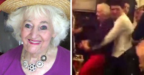 Grinding Granny Shock Vid Of Dancefloor Demon Gyrating Against Men A Quarter Her Age Daily Star