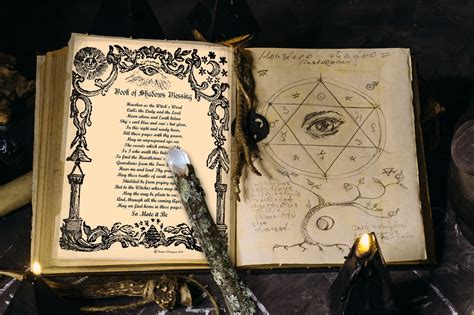 GRIMOIRE BLESSING Book of Shadows Blessing Wicca Grimoire | Etsy