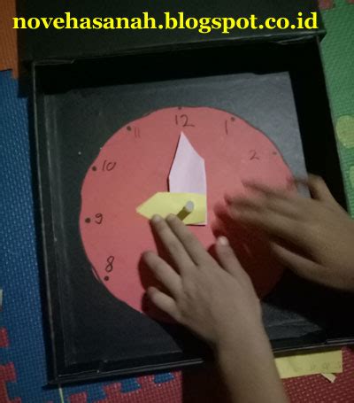 Gambar tersebut bisa anda download langsung, caranya silahkan klik p. Cara Membuat Media Pembelajaran SD: Model Jam