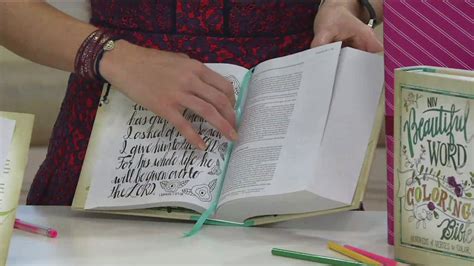Make your world more colorful with printable coloring pages from crayola. Beautiful Word NIV Coloring Bible on QVC - YouTube