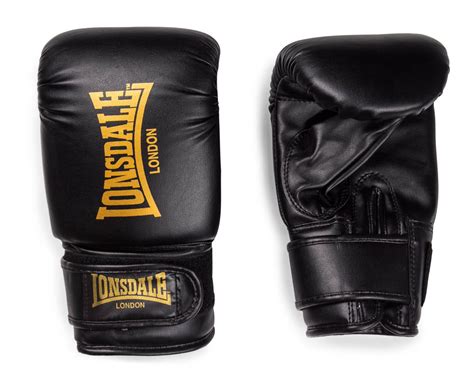 Lonsdale Bag Glove Boxing Gloves Black Nz