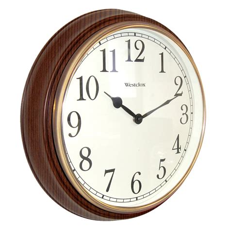 Westclox 155 Round Wall Clock And Reviews Wayfair