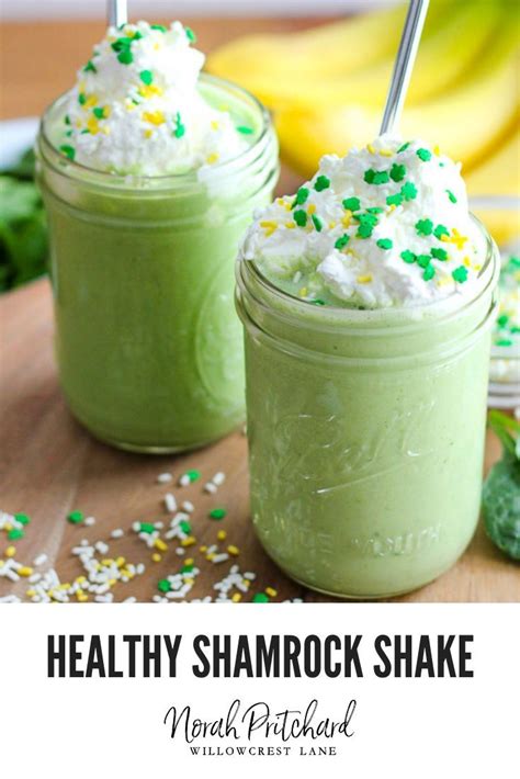 This Healthy Shamrock Shake Is Ultra Creamy And Minty Like The