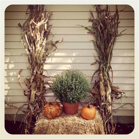 13 Easy Diy Corn Stalks For Halloween That You Could Make Itself