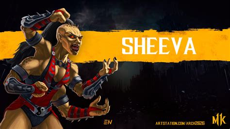 Artstation Sheeva Mortal Kombat 11