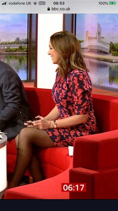 Sally Nugent BBC Breakfast 8th Dec Stockings HQ Television And