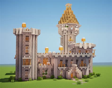 Minecraft Castle By Trinapple On Deviantart