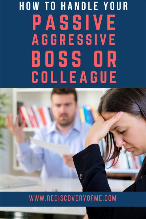 How To Handle Passive Aggressive Behavior In Your Boss Or Coworker