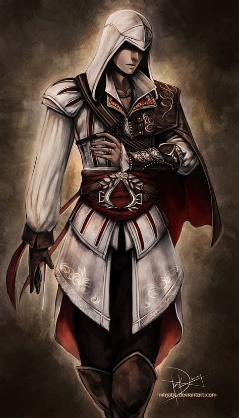 Ezio Auditore Di Firenze Ac By Ninjatic On Deviantart The Assassin