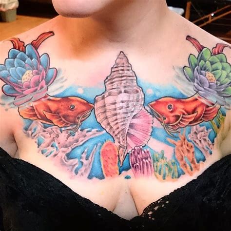 Mar 25, 2015 · scallop shell tattoo are normally inked in small areas of the body, fingers, arm, foot. 15 Ravishing Seashell Tattoos | Tattoodo