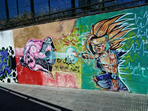 Street Art Anime Graffiti