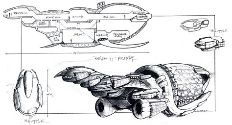 Firefly Serenity Concept Sketches Firefly Series Firefly Firefly Art