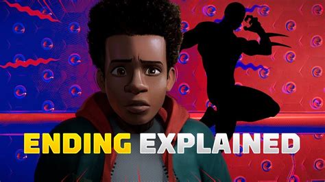 Spider Man Into The Spider Verse End Credits Scene Explained