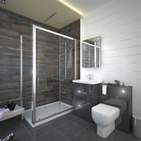 Maybe you would like to learn more about one of these? Patello Grey Sliding Door Shower Suite Buy Online At ...
