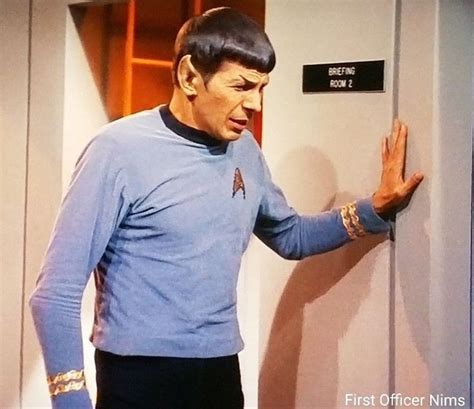 The Naked Time S E Star Trek Tos Leonard Nimoy Spock First Officer Nims Star Trek
