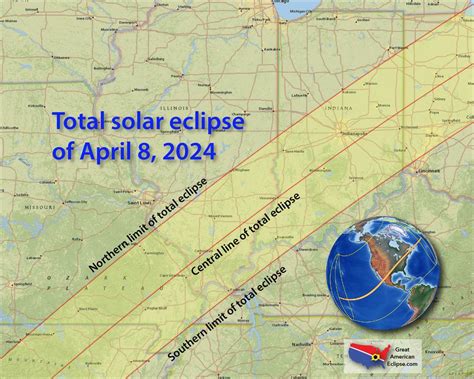 Eclipse 2024 Path Of Totality Map Timeline Cass Bettine