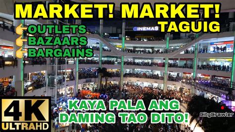 4k Market Market Mall At Bonifacio Global City Taguig Metro Manila