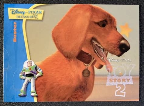 2004 Ud Disney Pixar Treasures Dpt 17 Toy Story 2 — Buster Actual Card