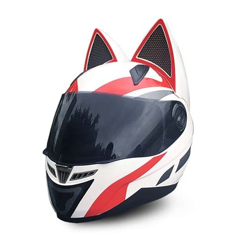 We offers ear helmet products. Full Face Motorcycle Cat Ear Helmet - Product Mafia