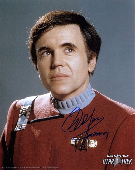 Walter Koenig Signed Autographed Star Trek 8x10 Glossy Photo Portraying