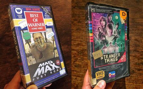 Photos These Fan Made Vhs Boxes For Contemporary Movies Faithfully