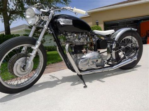 Up for sale 1966 triumph bonneville 650 bobber built in southern ireland. 1966 Triumph Bobber for sale on 2040-motos