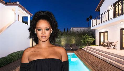 Rihanna West Hollywood Celebrity Home Flip