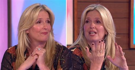 penny lancaster breaks down in tears over menopause anxiety during emotional loose women chat
