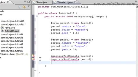 Tutorial 11 Programacin Java Qu Es Un Objeto Una Instancia Y Una Clase