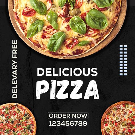 Pizza Instagram Banner Design Behance