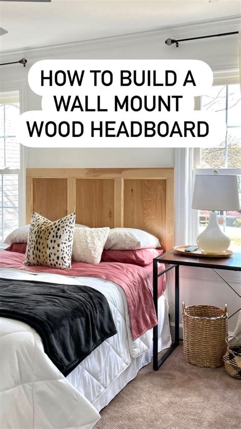 Diy Wall Mount Wood Headboard Diy Wood Headboard Wood Headboard Diy