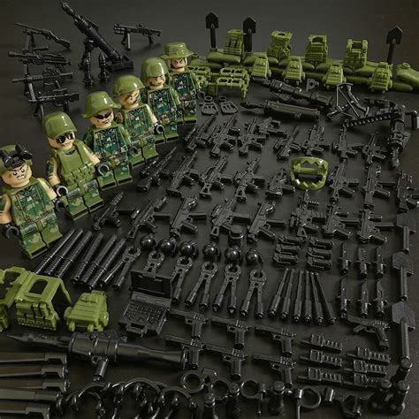 Ww2 Camouflage Cloth Lego World War 2 Army Minifigures