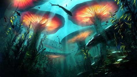 3840x2160 Underwater Nature Digital Art 4k 4k Hd 4k Wallpapers Images
