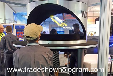 Rent A Hologram For A Trade Show Booth Holographic Trade Show