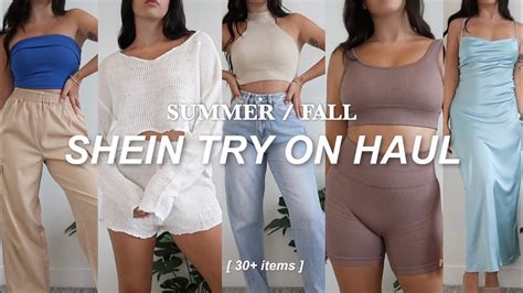 Huge Shein Try On Haul Fall 2022 Summer To Fall Transitional Haul