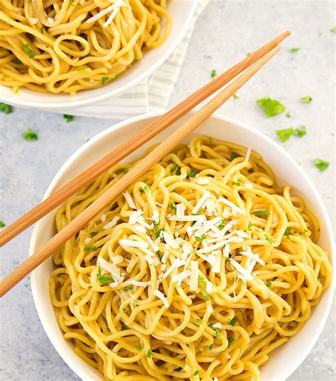 Easy Garlic Noodles Kirbies Cravings