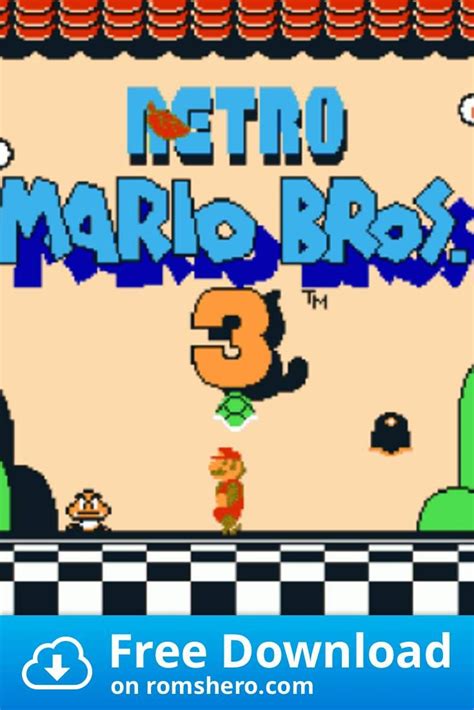 Retro Mario Bros 3 Smb3 Hack Nintendo Nes Rom Free Download