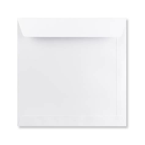 White 220mm Square Peel And Seal Envelopes 120gsm