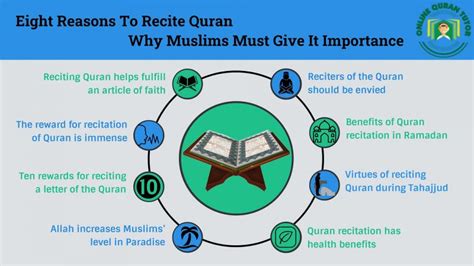 Eight Reasons To Recite Quran Importance Of Quran Quran For Kids